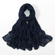 Viscose Hijab for Women Muslim Rayon Hijab Fashion Hijab Scarf Head Scarf Non-Slip Voile Femme Musulmane Ewkiki