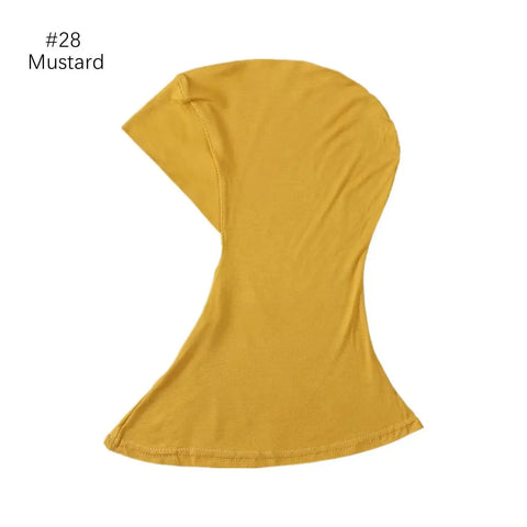 Under Scarf Hijab Cap Women Stretch Under Caps Solid Color Hijab Under Scarf Woman Hijab Cap Unisex Hijab Hats Turbans for Women Ewkiki