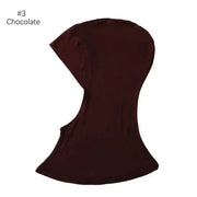 Under Scarf Hijab Cap Women Stretch Under Caps Solid Color Hijab Under Scarf Woman Hijab Cap Unisex Hijab Hats Turbans for Women Ewkiki