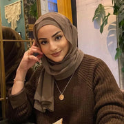 Fashion Beautiful Hijab Scarf Hijab Fashion Arabic Scarfs Plain Chiffon Hijab Scarf Ewkiki