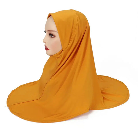 Modal Hijab Scarf Hijabs for Women Hijab Turban Arab Headgear Double Round Headscarf Bonnet Hijab Turbante Feminino Para Festa Ewkiki