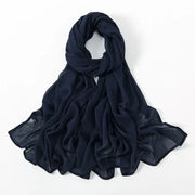 Viscose Hijab for Women Muslim Rayon Hijab Fashion Hijab Scarf Head Scarf Non-Slip Voile Femme Musulmane Ewkiki