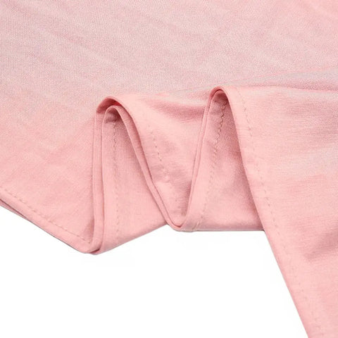 Solid Jersey Modal Hijab Instant Hijab Scarf For Woman Muslim Hijab Shawls Ladies Long Wraps Ethnic Islamic Headband 170*85cm Ewkiki