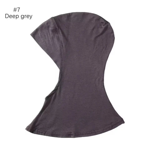Under Scarf Hijab Cap Women Stretch Under Caps Solid Color Hijab Under Scarf Woman Hijab Cap Unisex Hijab Hats Turbans for Women Ewkiki