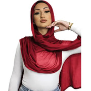 Voile Femme Musulmane Kebaya Women's Hijab Viscose Hijab for Women Muslim Cotton Hijab Fashion Hijab Scarf Ewkiki