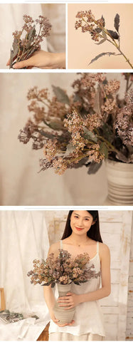 43cm Artificial Flower Fake Flower INS Style Home Decoration Plantas Artificiales Para Decoracion Home Decoration Accessories - Ewkiki
