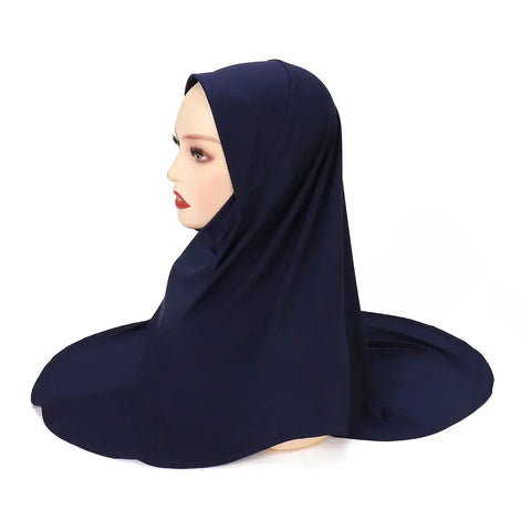 Modal Hijab Scarf Hijabs for Women Hijab Turban Arab Headgear Double Round Headscarf Bonnet Hijab Turbante Feminino Para Festa Ewkiki