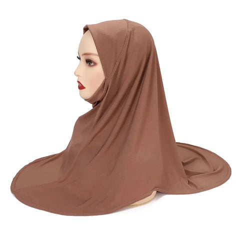 Modal Hijab Scarf Hijabs for Women Hijab Turban Arab Headgear Double Round Headscarf Bonnet Hijab Turbante Feminino Para Festa Ewkiki