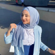Fashion Beautiful Hijab Scarf Hijab Fashion Arabic Scarfs Plain Chiffon Hijab Scarf Ewkiki