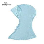 Under Scarf Hijab Cap Women Stretch Under Caps Solid Color Hijab Under Scarf Woman Hijab Cap Unisex Hijab Hats Turbans for Women Ewkiki