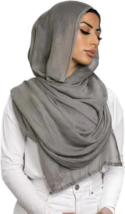 Voile Femme Musulmane Kebaya Women's Hijab Viscose Hijab for Women Muslim Cotton Hijab Fashion Hijab Scarf Ewkiki