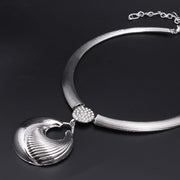Dubai Jewelry Set For Women Silver Plated Luxury Necklace Earrings Bracelet And Ring Set Jewelry For Wedding Party Trending ﻿ Ewkiki