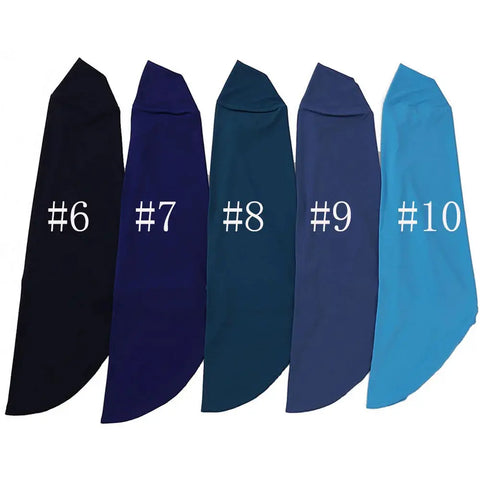 Modal Hijab Scarf Hijabs for Women Hijab Turban Arab Headgear Double Round Headscarf Bonnet Hijab Turbante Feminino Para Festa Ewkiki