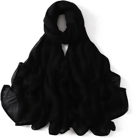 Voile Femme Musulmane Kebaya Women's Hijab Viscose Hijab for Women Muslim Cotton Hijab Fashion Hijab Scarf Ewkiki