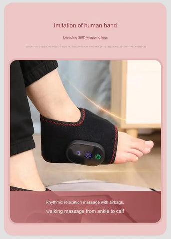 Electric Heating Guard Legs Warmer Joint Heat Compress Foot Massager Heating Sheath For Men And Women