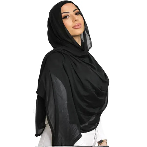Voile Femme Musulmane Kebaya Women's Hijab Viscose Hijab for Women Muslim Cotton Hijab Fashion Hijab Scarf Ewkiki