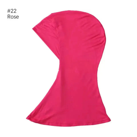 Under Scarf Hijab Cap Women Stretch Under Caps Solid Color Hijab Under Scarf Woman Hijab Cap Unisex Hijab Hats Turbans for Women Ewkiki