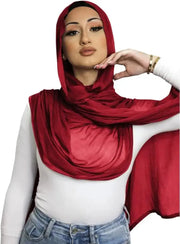 Voile Femme Musulmane Kebaya Women's Hijab Viscose Hijab for Women Muslim Cotton Hijab Fashion Hijab Scarf Ewkiki