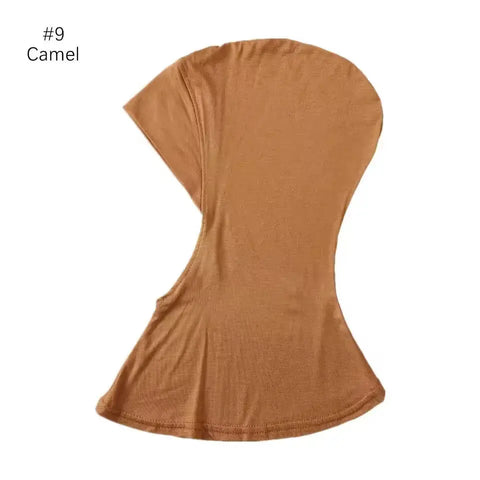 Under Scarf Hijab Cap Women Stretch Under Caps Solid Color Hijab Under Scarf Woman Hijab Cap Unisex Hijab Hats Turbans for Women Ewkiki