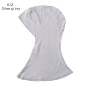 Under Scarf Hijab Cap Women Stretch Under Caps Solid Color Hijab Under Scarf Woman Hijab Cap Unisex Hijab Hats Turbans for Women Ewkiki
