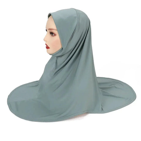 Modal Hijab Scarf Hijabs for Women Hijab Turban Arab Headgear Double Round Headscarf Bonnet Hijab Turbante Feminino Para Festa Ewkiki