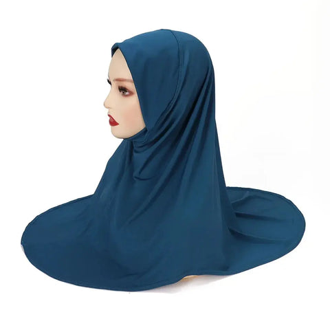 Modal Hijab Scarf Hijabs for Women Hijab Turban Arab Headgear Double Round Headscarf Bonnet Hijab Turbante Feminino Para Festa Ewkiki