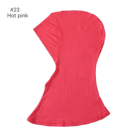 Under Scarf Hijab Cap Women Stretch Under Caps Solid Color Hijab Under Scarf Woman Hijab Cap Unisex Hijab Hats Turbans for Women Ewkiki