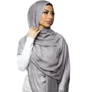 Voile Femme Musulmane Kebaya Women's Hijab Viscose Hijab for Women Muslim Cotton Hijab Fashion Hijab Scarf Ewkiki