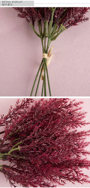 35cm Artificial Flower Fine Rime Wedding Home Decoration Long Handle Bunch INS Artificial Flower Home Decoration Wedding - Ewkiki