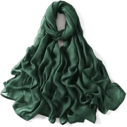 Voile Femme Musulmane Kebaya Women's Hijab Viscose Hijab for Women Muslim Cotton Hijab Fashion Hijab Scarf Ewkiki